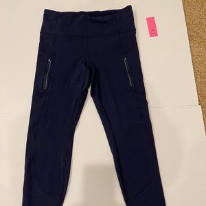 Athleta Rainier Tight M/P in Navy Blue - EUC (102)